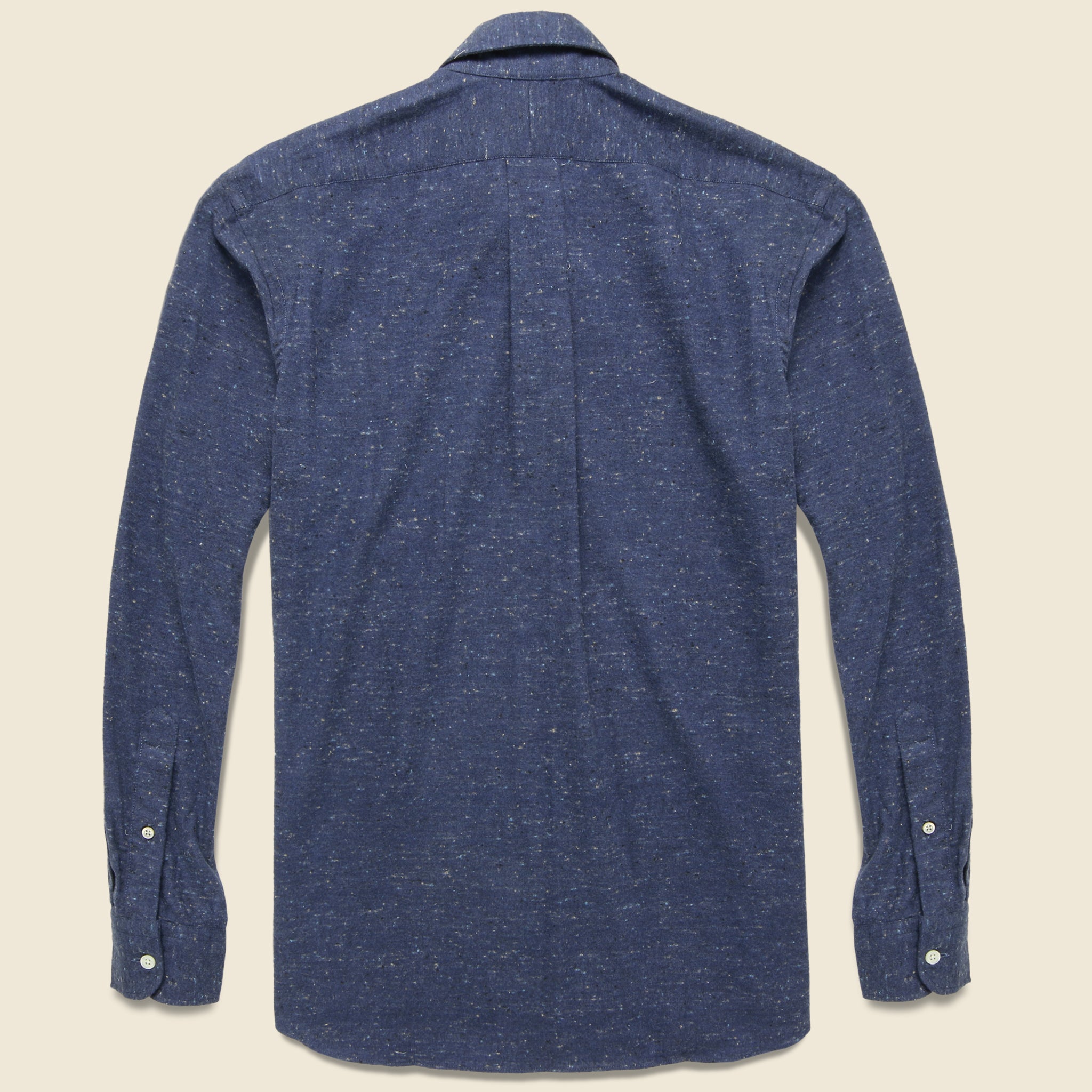 
                          Donegal Twill Shirt - Navy - Hamilton Shirt Co. - STAG Provisions - Tops - L/S Woven - Fleck
                        