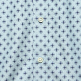 Printed Corduroy Shirt - Blue/Navy - Hamilton Shirt Co. - STAG Provisions - Tops - L/S Woven - Other Pattern