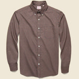 Bear Print Shirt - Blue/Red - Hamilton Shirt Co. - STAG Provisions - Tops - L/S Woven - Other Pattern