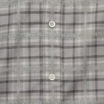 Textured Plaid Flannel - Grey - Hamilton Shirt Co. - STAG Provisions - Tops - L/S Woven - Plaid