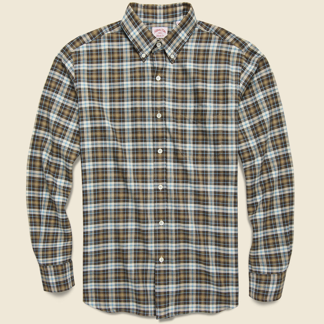 Hamilton Shirt Co. Plaid Flannel - Brown