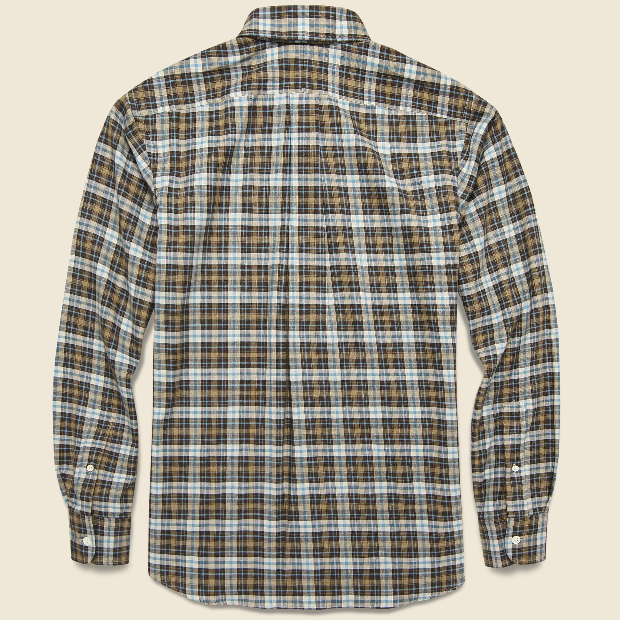 
                          Plaid Flannel - Brown - Hamilton Shirt Co. - STAG Provisions - Tops - L/S Woven - Plaid
                        