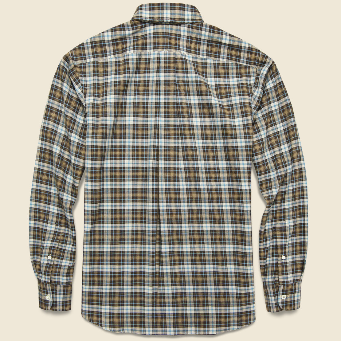Plaid Flannel - Brown - Hamilton Shirt Co. - STAG Provisions - Tops - L/S Woven - Plaid