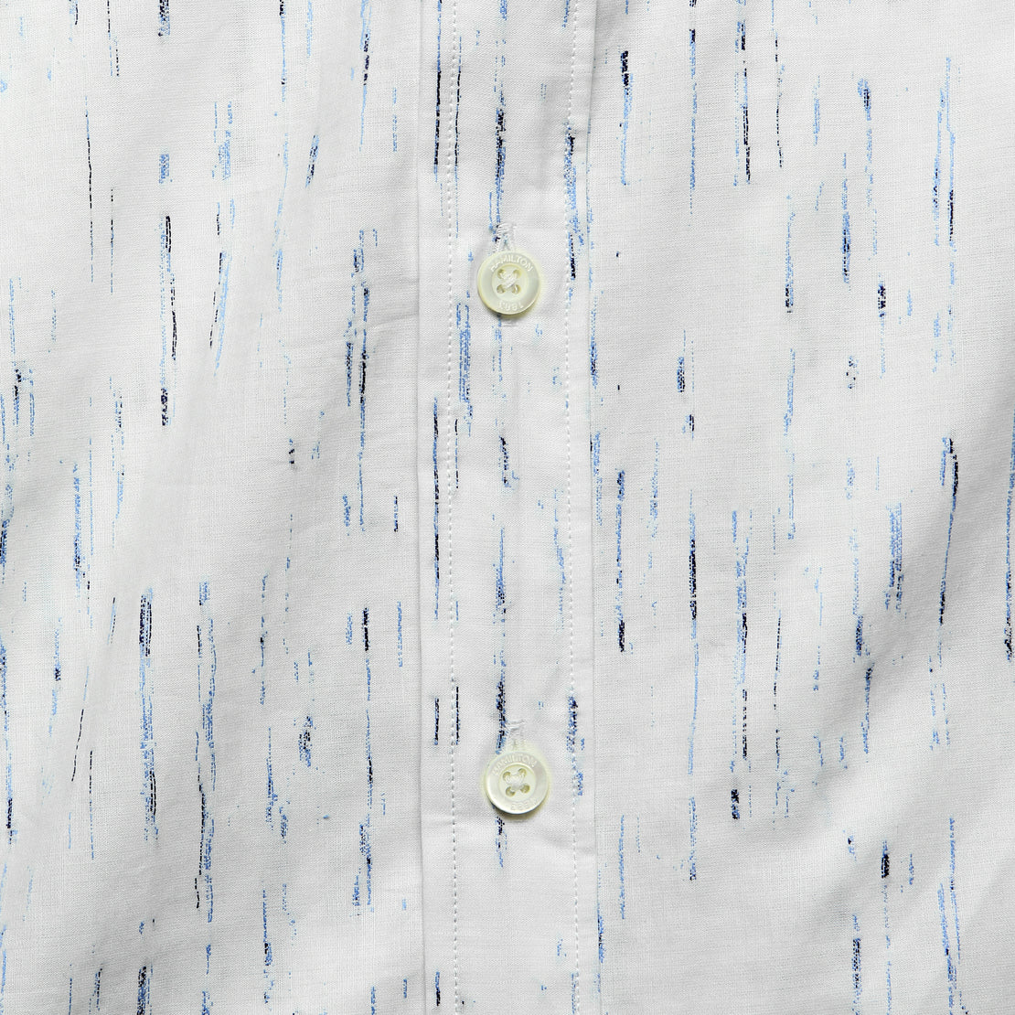 Hamilton - S/S Fleck Stripe Shirt, SS19 - Hamilton Shirt Co. - STAG Provisions - Tops - S/S Woven - Fleck