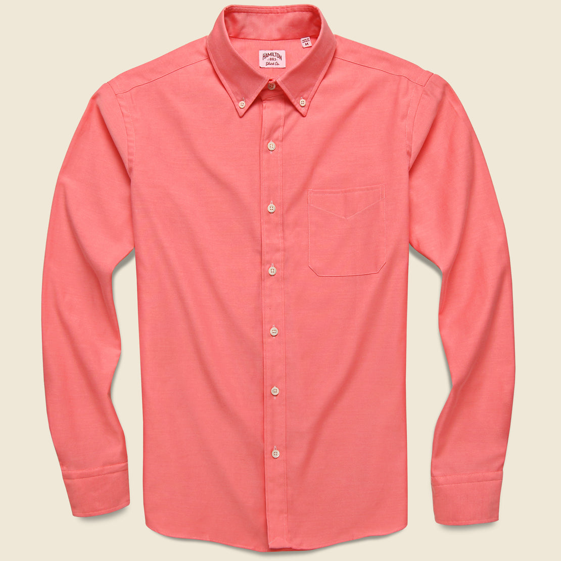 Hamilton Shirt Co. Neon Oxford Shirt - Pink