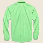 Neon Oxford Shirt - Green - Hamilton Shirt Co. - STAG Provisions - Tops - L/S Woven - Solid