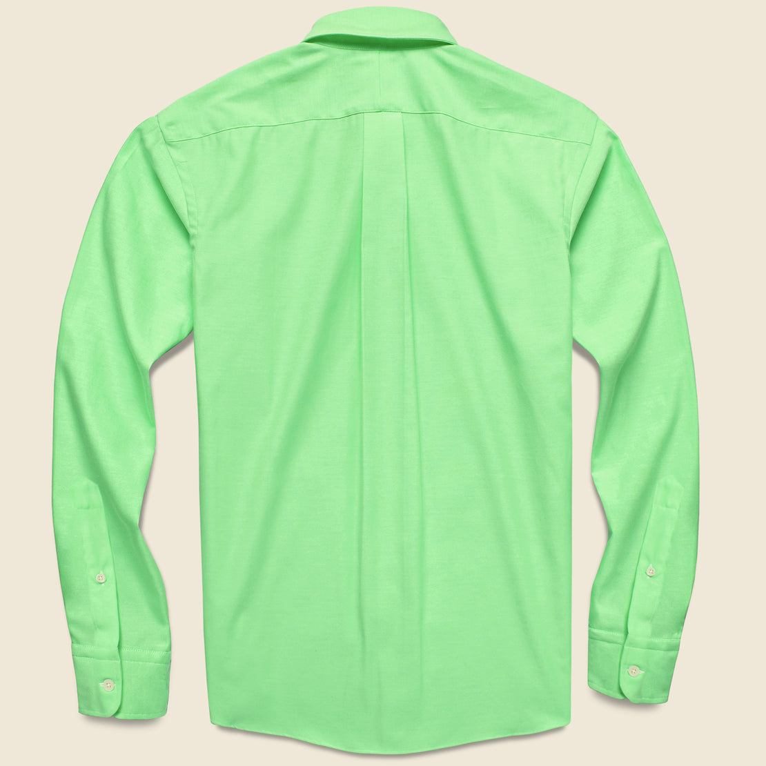 Neon Oxford Shirt - Green