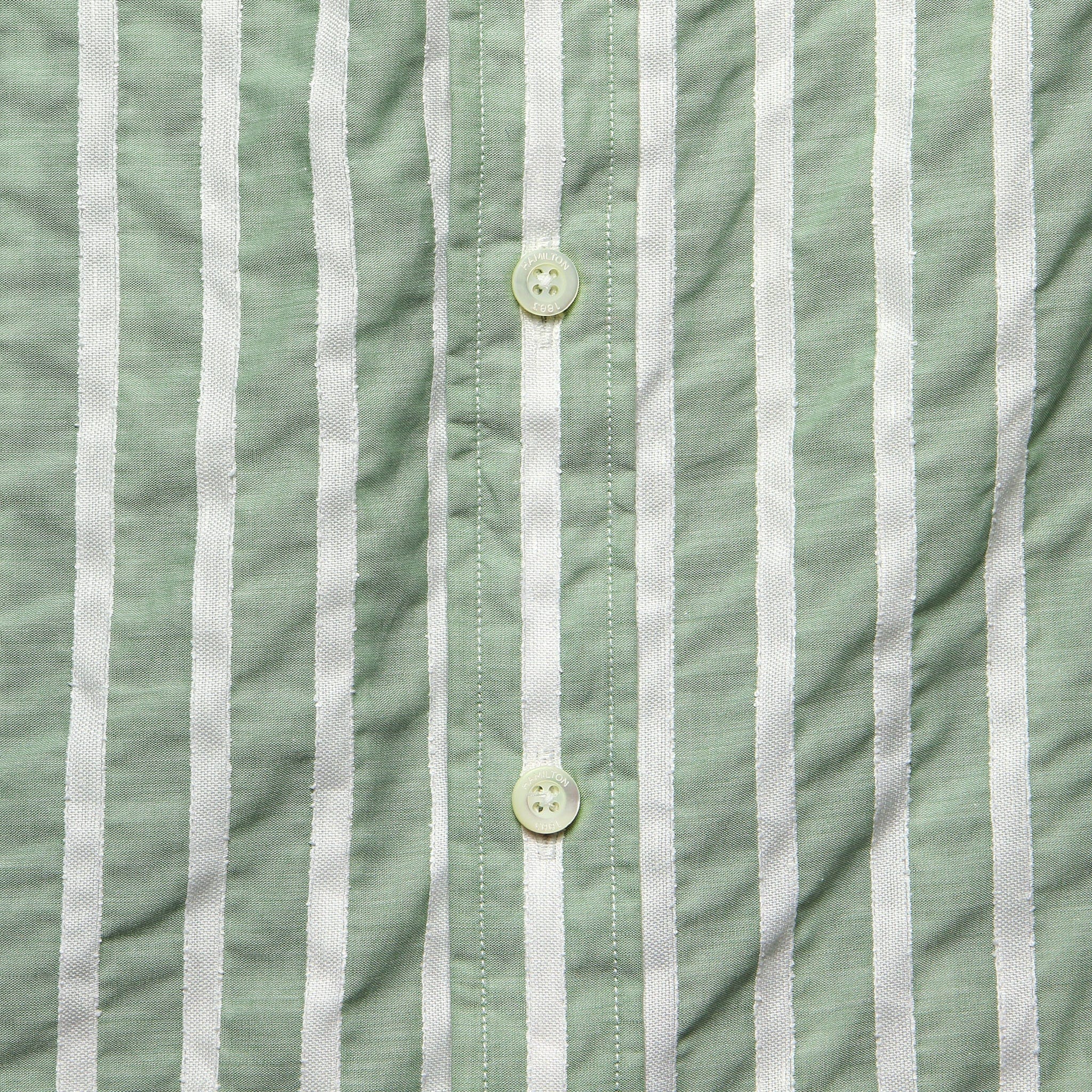 
                          Textured Stripe Shirt - Sage/White - Hamilton Shirt Co. - STAG Provisions - Tops - S/S Woven - Stripe
                        