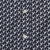 Bird Print Shirt - Navy/White - Hamilton Shirt Co. - STAG Provisions - Tops - S/S Woven - Other Pattern