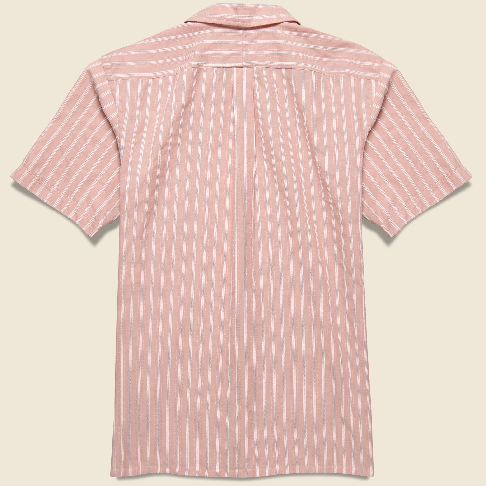 
                          Textured Stripe Shirt - Pink/White - Hamilton Shirt Co. - STAG Provisions - Tops - S/S Woven - Stripe
                        