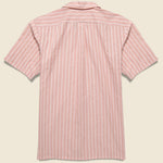 Textured Stripe Shirt - Pink/White - Hamilton Shirt Co. - STAG Provisions - Tops - S/S Woven - Stripe
