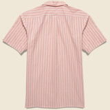 Textured Stripe Shirt - Pink/White - Hamilton Shirt Co. - STAG Provisions - Tops - S/S Woven - Stripe
