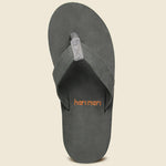 Fields Flip Flop - Charcoal - Hari Mari - STAG Provisions - Shoes - Sandals / Flops