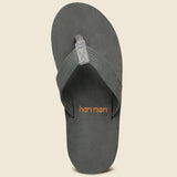 Fields Flip Flop - Charcoal - Hari Mari - STAG Provisions - Shoes - Sandals / Flops