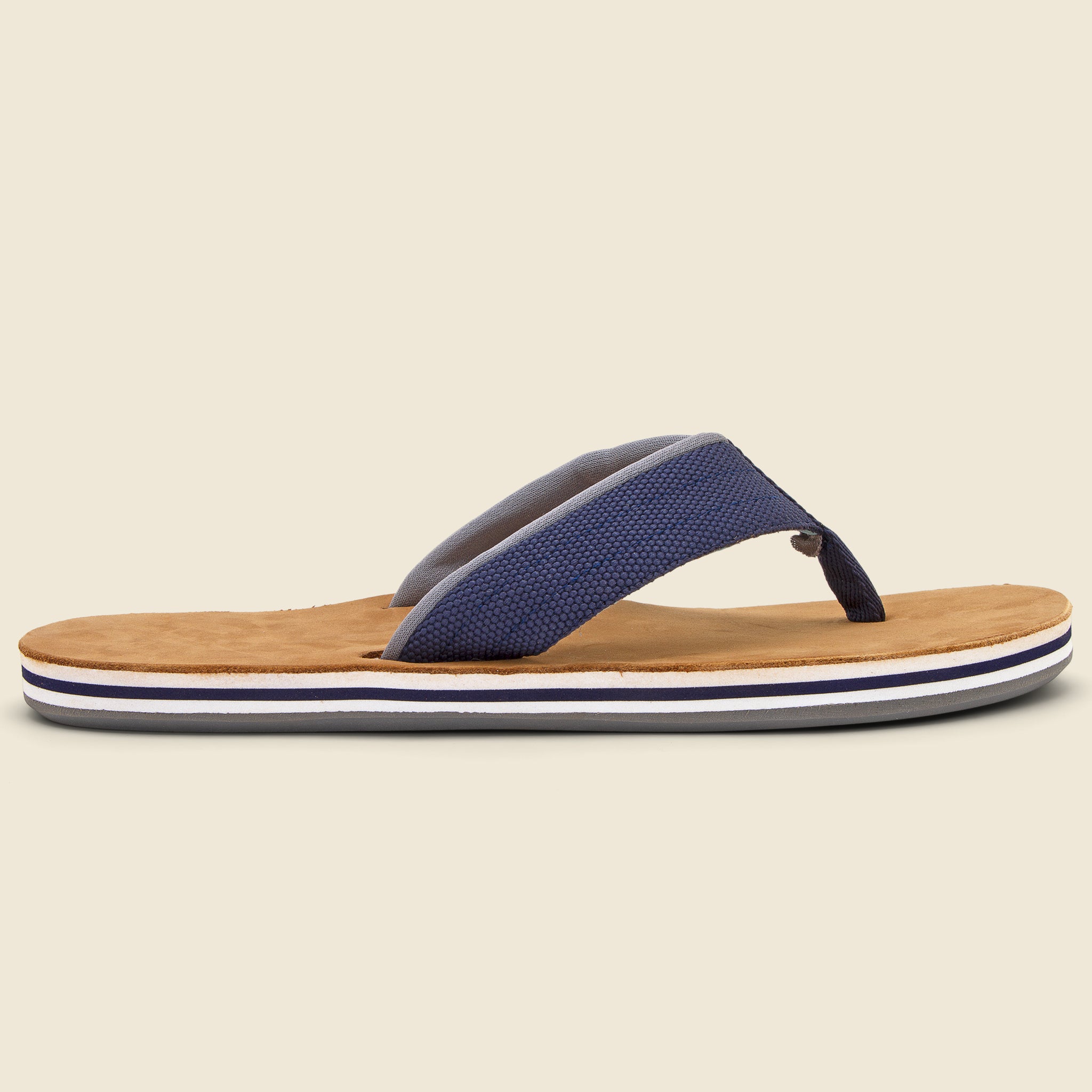 Scout Flip Flop - Indigo/Grey