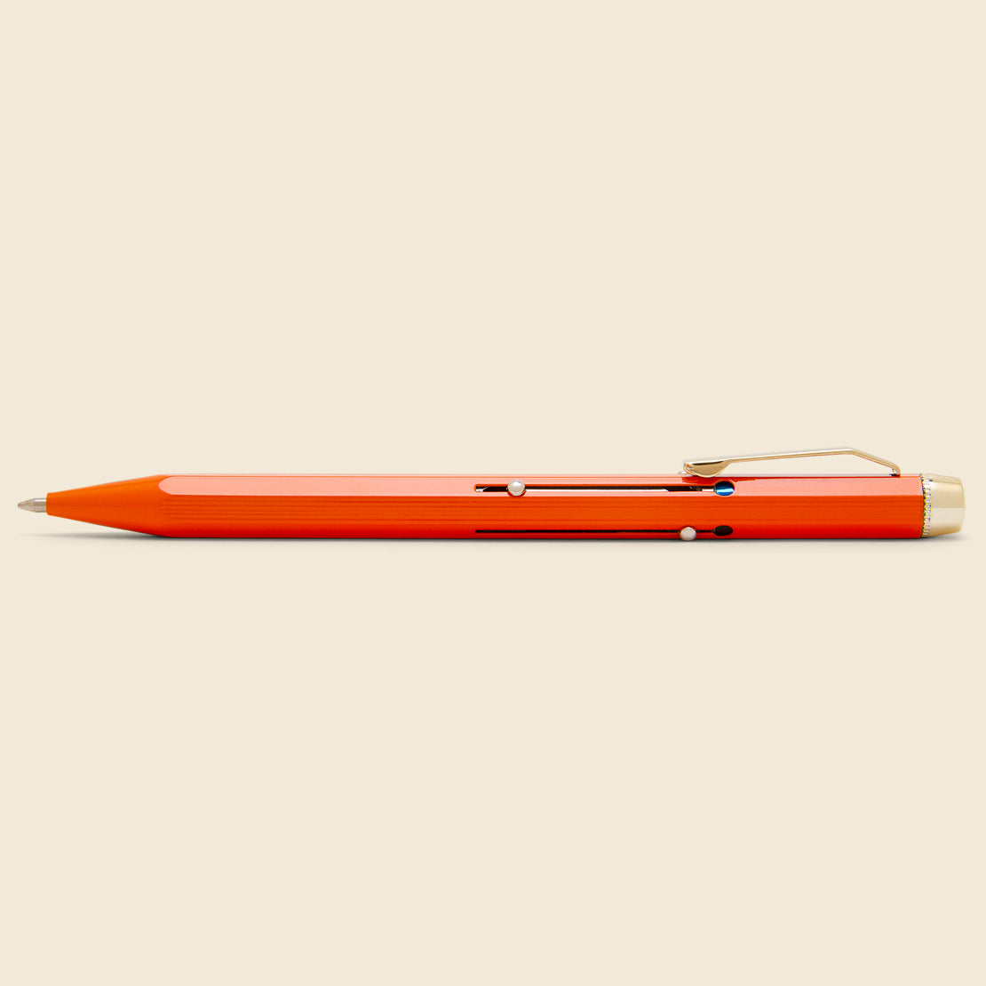 Paper Goods 4-Color Ballpoint Pen - Orange