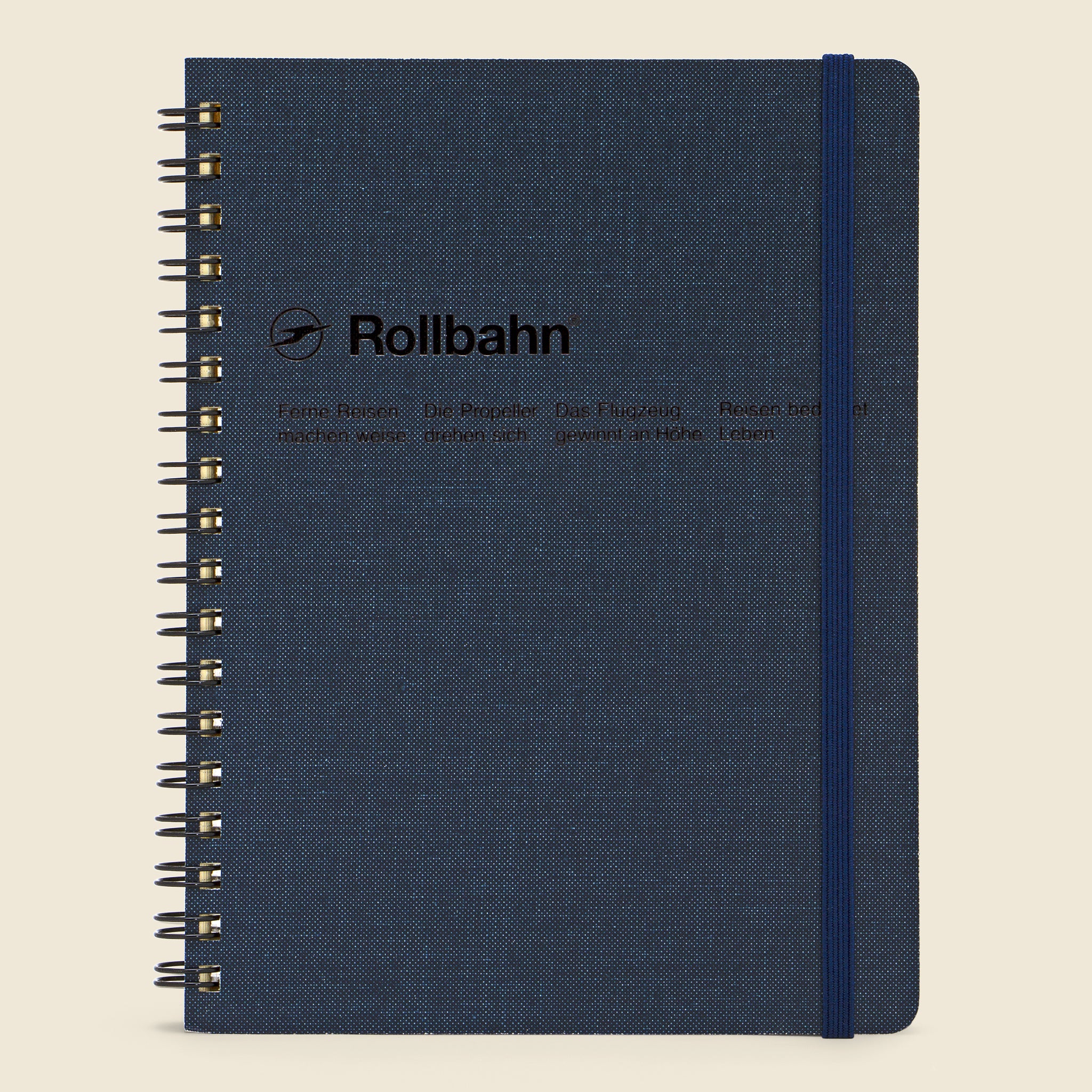 Rollbahn Spiral Notebook - Dark Blue - Paper Goods - STAG Provisions - Home - Office - Paper Goods