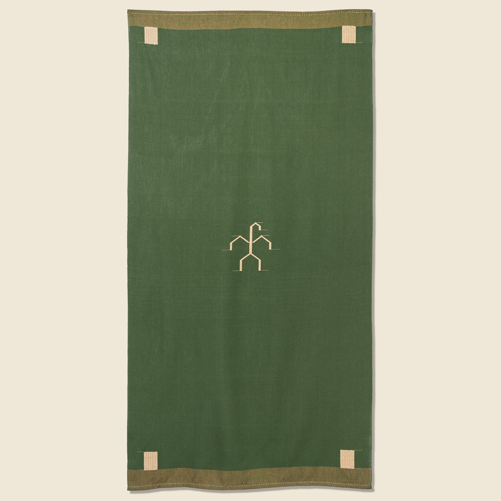 Solola Beach Rug - Woven Green - House of LAND - STAG Provisions - Gift - Blankets