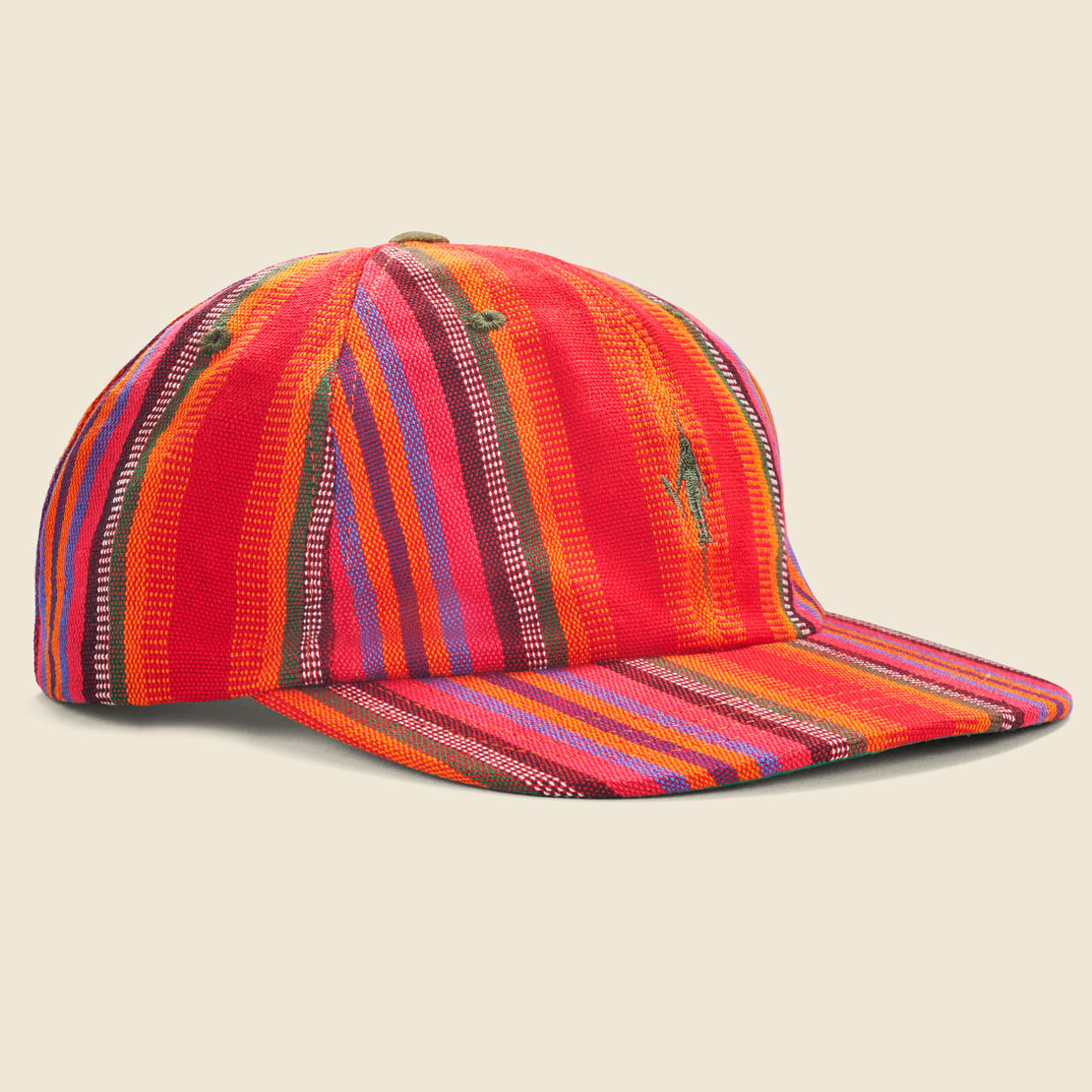 House of LAND Classic Woven Icon Cap - Stripe