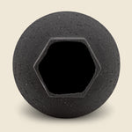 Cruz Hexagon Vase - Black - Home - STAG Provisions - Home - Art & Accessories - Vessel