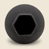 Cruz Hexagon Vase - Black - Home - STAG Provisions - Home - Art & Accessories - Vessel