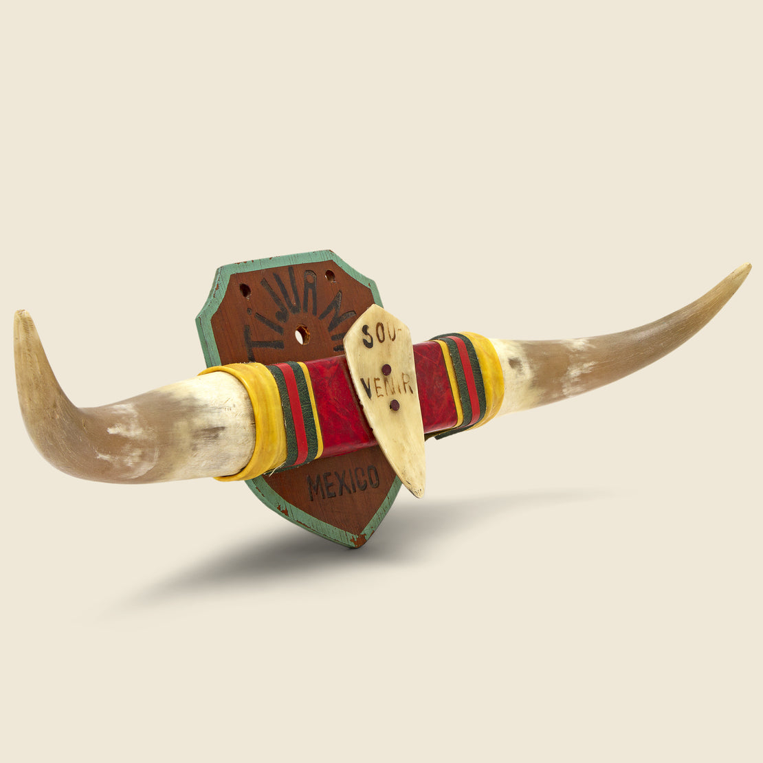 Tijuana Souvenir Horns - Vintage - STAG Provisions - One & Done - Art