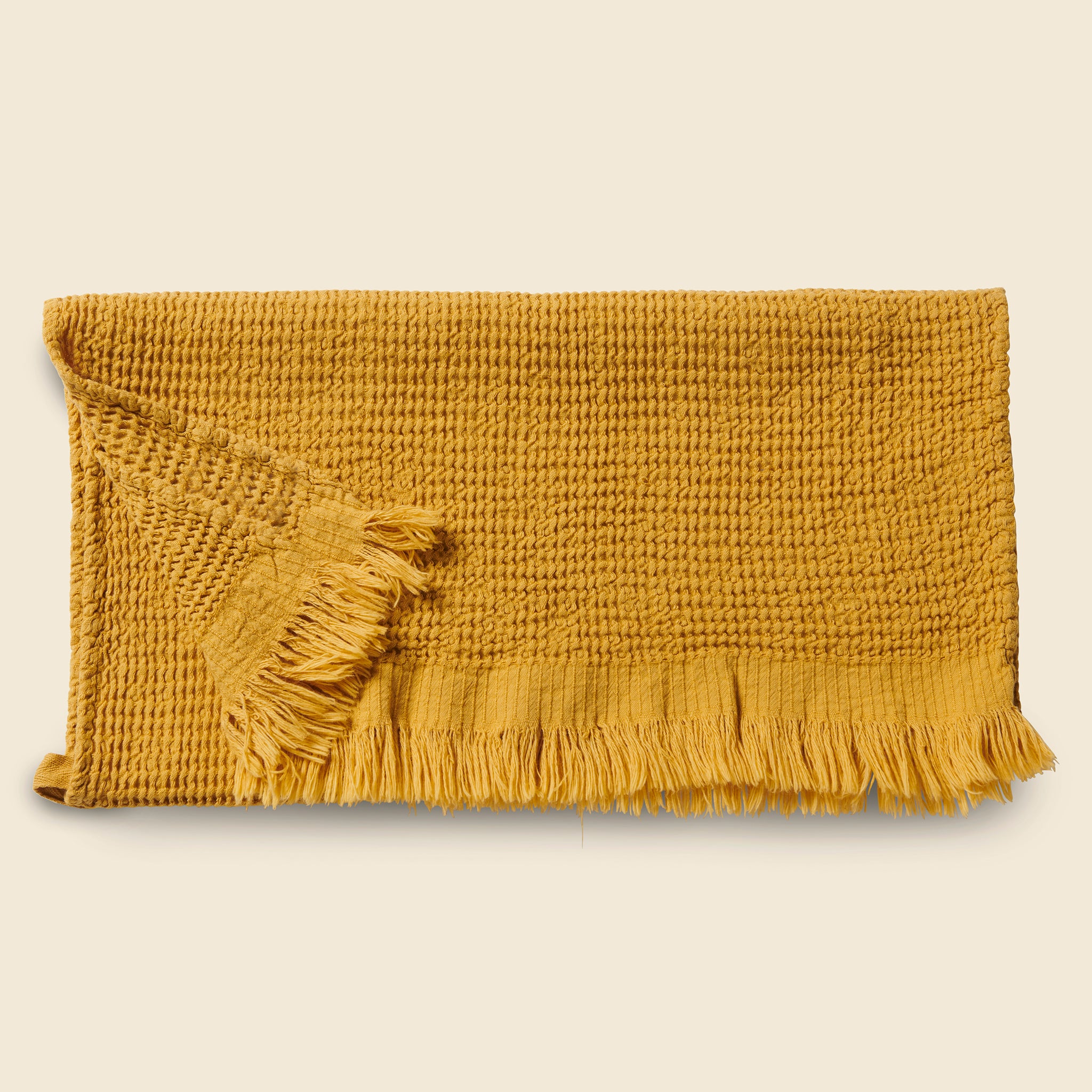 
                          Mustard Ella Hand Towel - Home - STAG Provisions - Home - Bath - Towel
                        