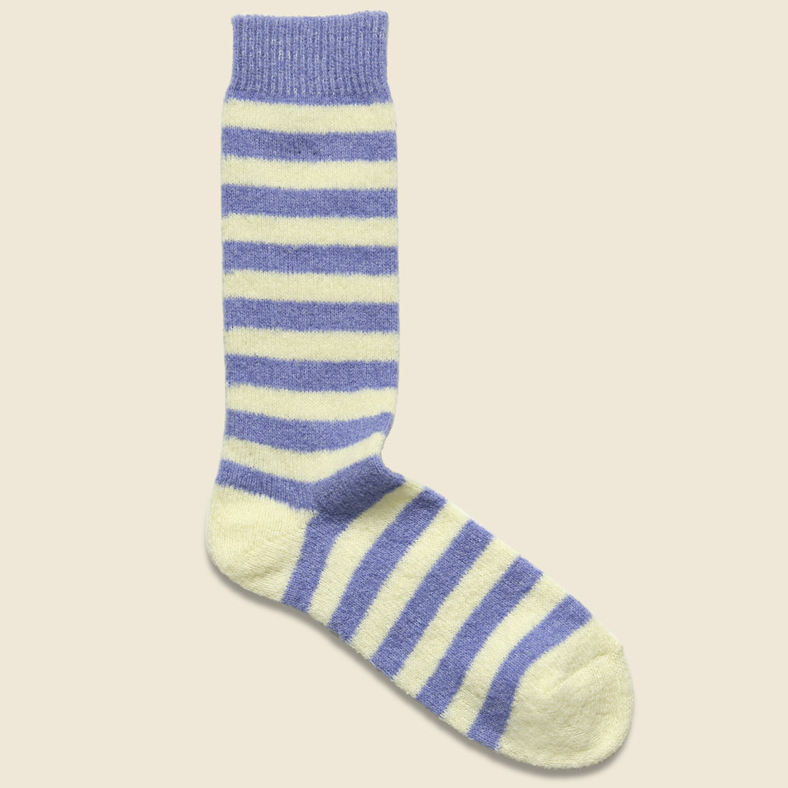 Howlin Cosmonaut Socks - Wave Blue/Ecru