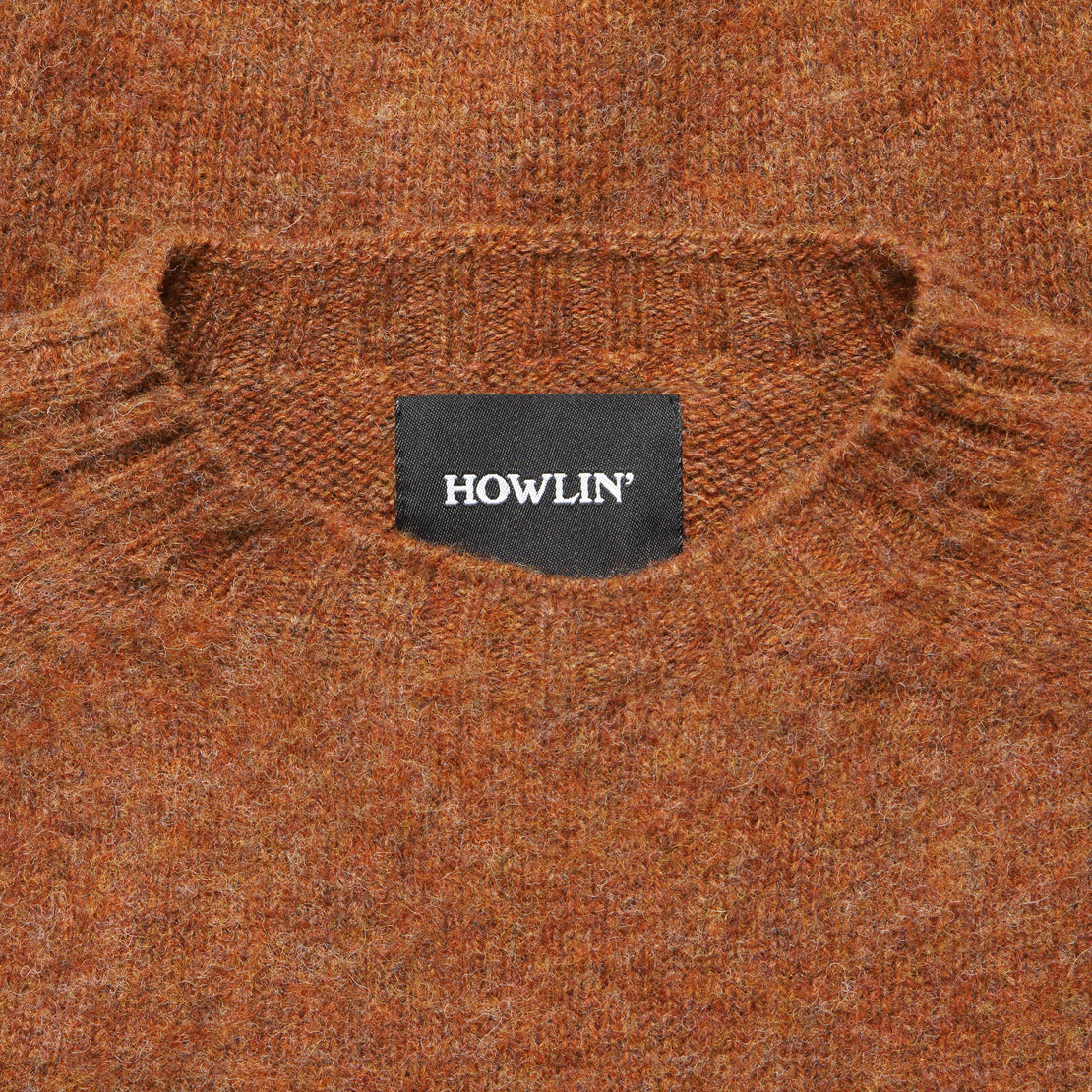 Birth Of The Cool Solid Crew Sweater - Distant Earth (Rust) - Howlin - STAG Provisions - Tops - Sweater