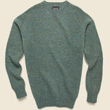 Birth Of The Cool Solid Crew Sweater - Exotique (Teal) - Howlin - STAG Provisions - Tops - Sweater