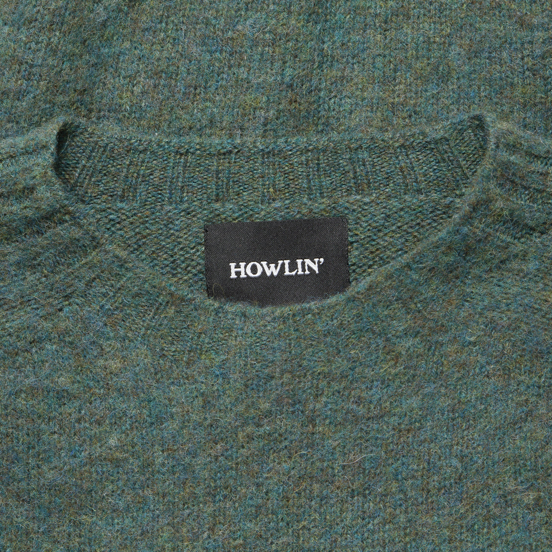 Birth Of The Cool Solid Crew Sweater - Exotique (Teal) - Howlin - STAG Provisions - Tops - Sweater