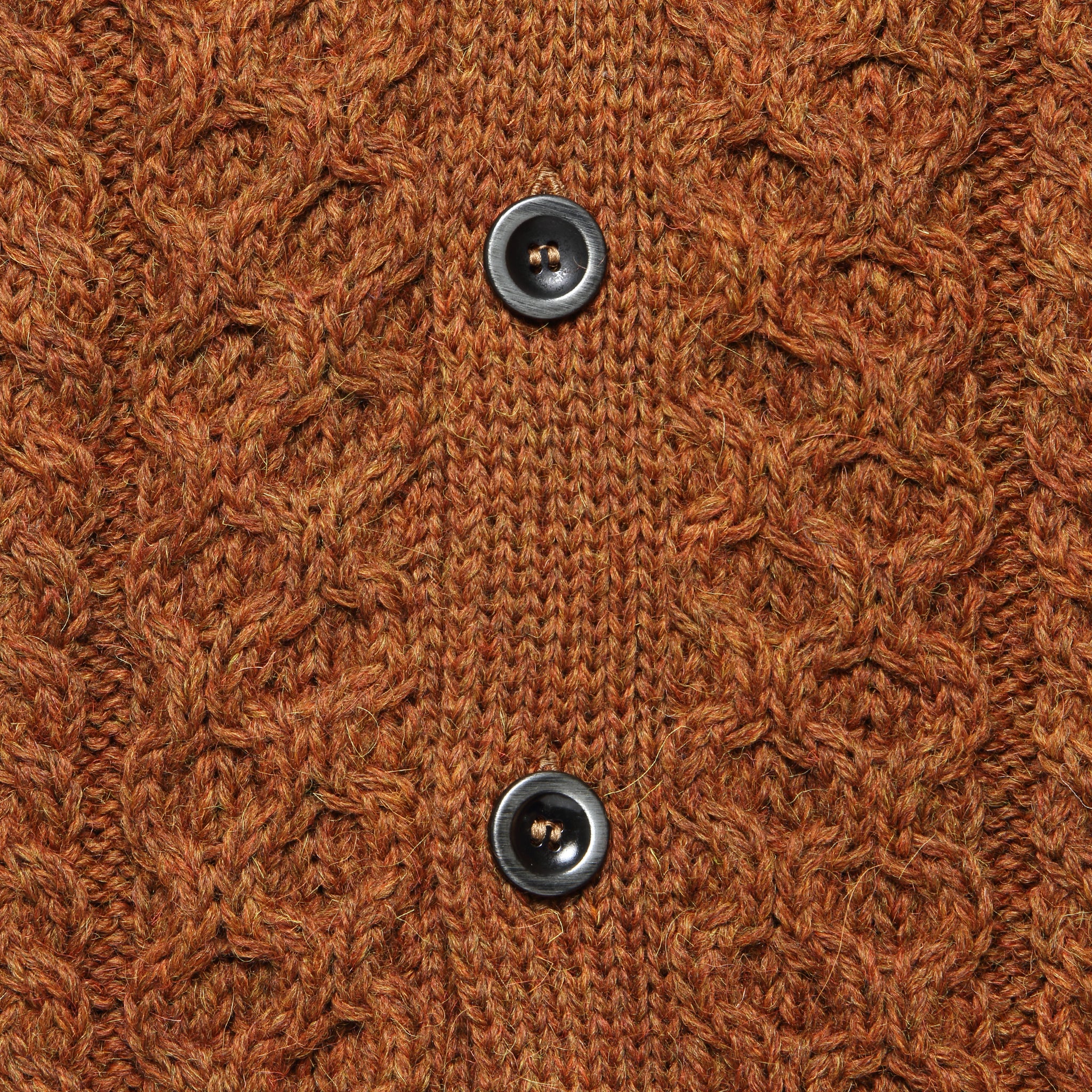 
                          Blind Flowers Aran Cardigan - Cinnamon - Howlin - STAG Provisions - Tops - Sweater
                        