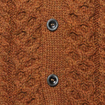 Blind Flowers Aran Cardigan - Cinnamon - Howlin - STAG Provisions - Tops - Sweater