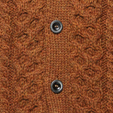 Blind Flowers Aran Cardigan - Cinnamon - Howlin - STAG Provisions - Tops - Sweater