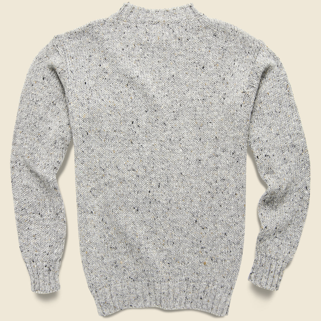 Pretzel Love Donegal Crew Sweater - Grey - Howlin - STAG Provisions - Tops - Sweater