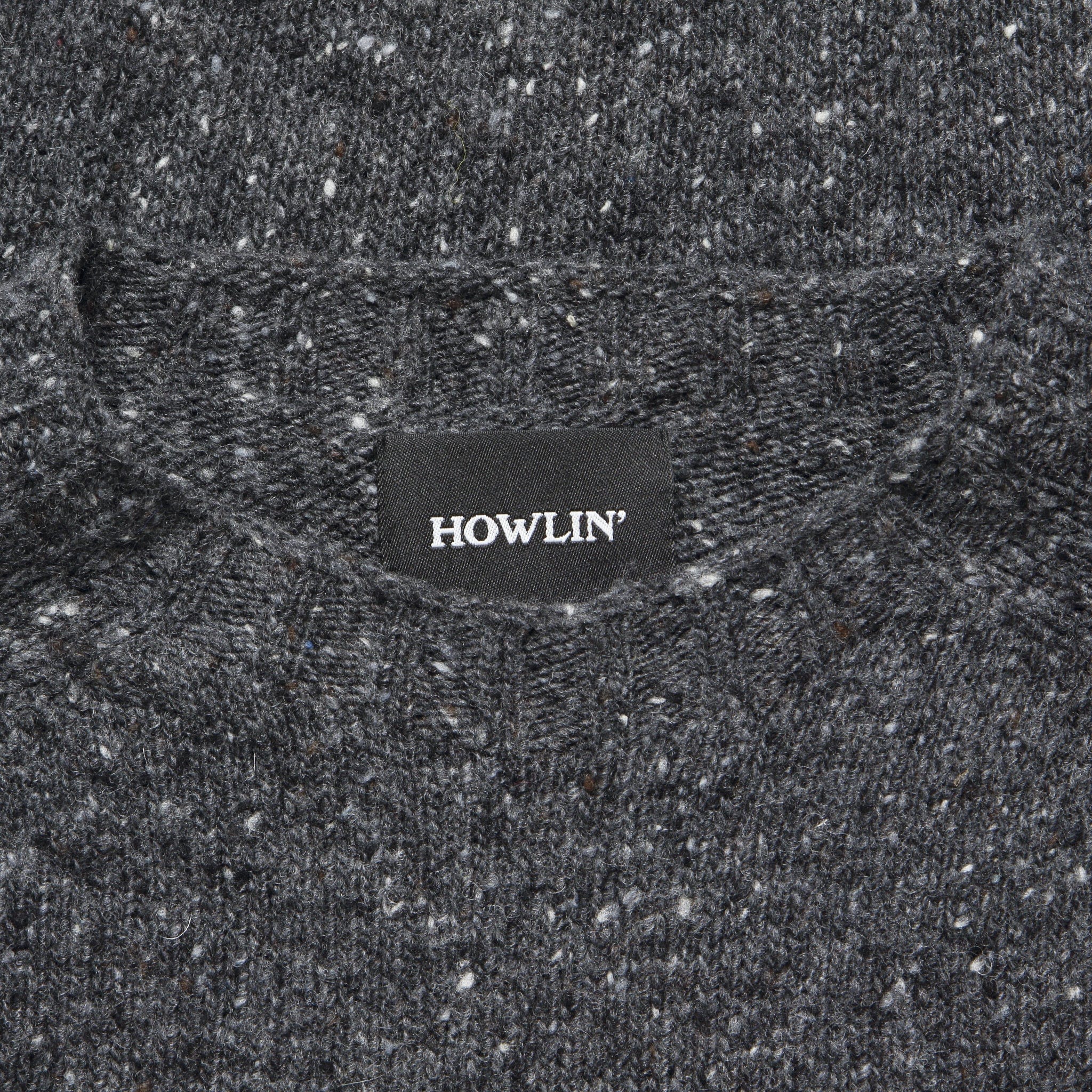Terry Donegal Crew Sweater - Charcoal - Howlin - STAG Provisions - Tops - Sweater