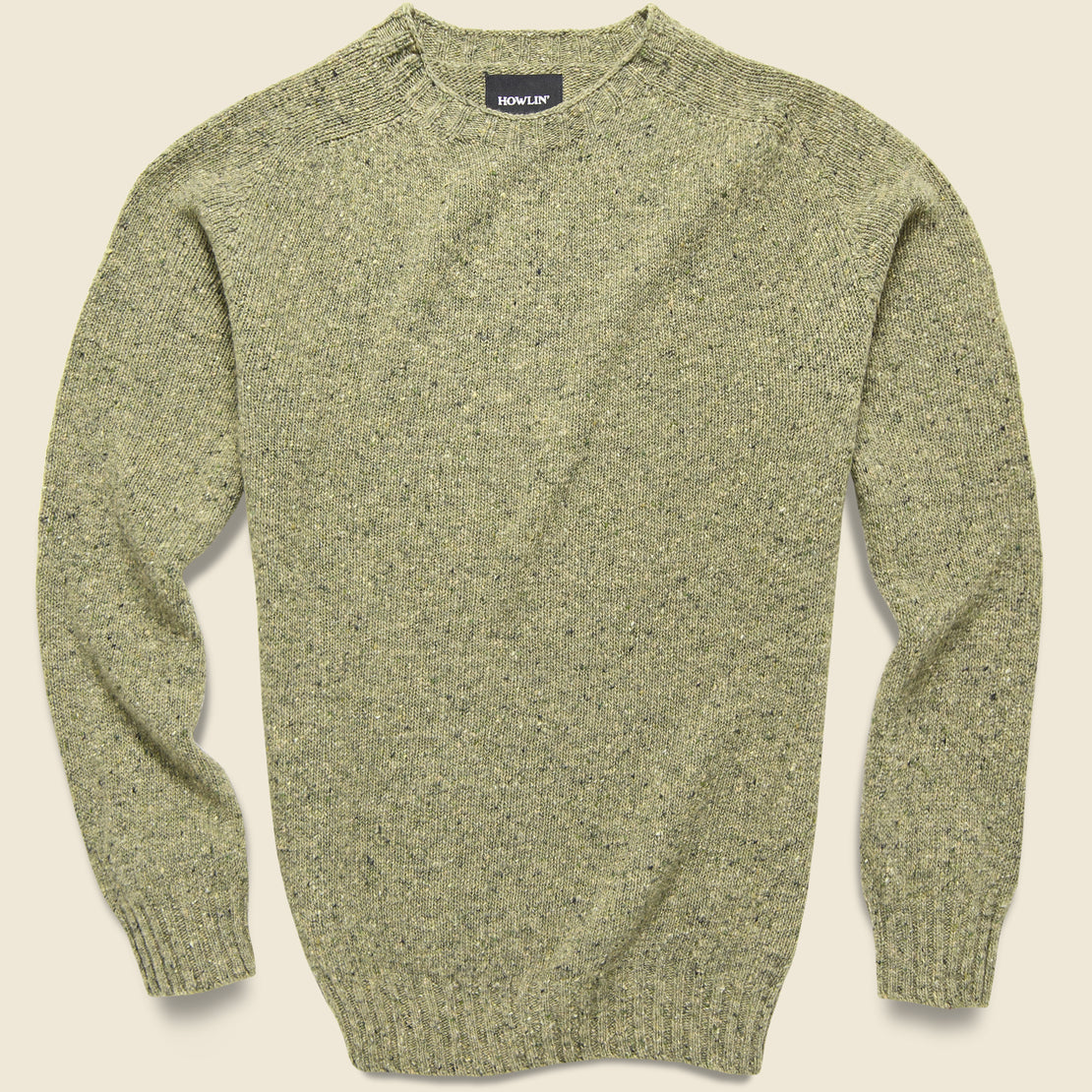 Howlin Terry Donegal Crew Sweater - Swamp