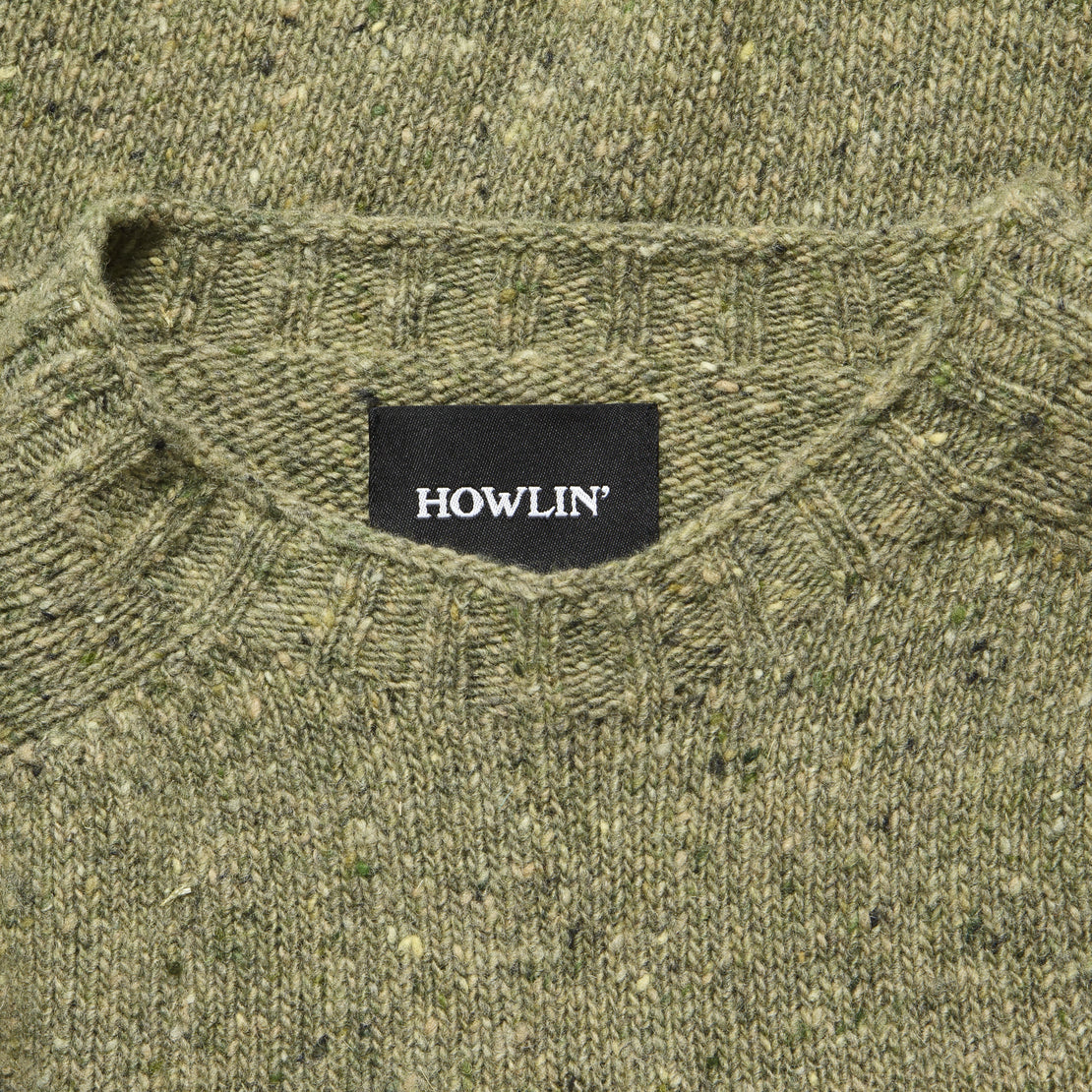 Terry Donegal Crew Sweater - Swamp - Howlin - STAG Provisions - Tops - Sweater