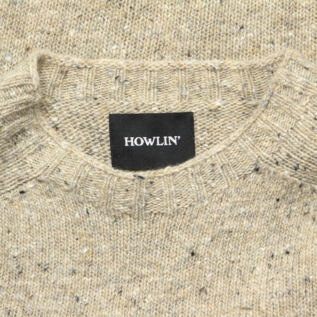 Terry Donegal Crew Sweater - Beige - Howlin - STAG Provisions - Tops - Sweater