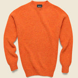 Birth Of The Cool Solid Wool Sweater - Tangerine Dream - Howlin - STAG Provisions - Tops - Sweater