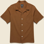 Cocktail Seersucker Shirt - Walnut - Howlin - STAG Provisions - Tops - S/S Woven - Seersucker