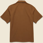 Cocktail Seersucker Shirt - Walnut - Howlin - STAG Provisions - Tops - S/S Woven - Seersucker