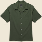 Cocktail Seersucker Shirt - Greenish - Howlin - STAG Provisions - Tops - S/S Woven - Seersucker
