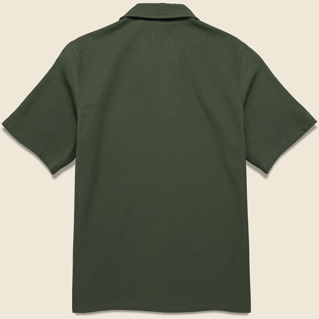 Cocktail Seersucker Shirt - Greenish - Howlin - STAG Provisions - Tops - S/S Woven - Seersucker