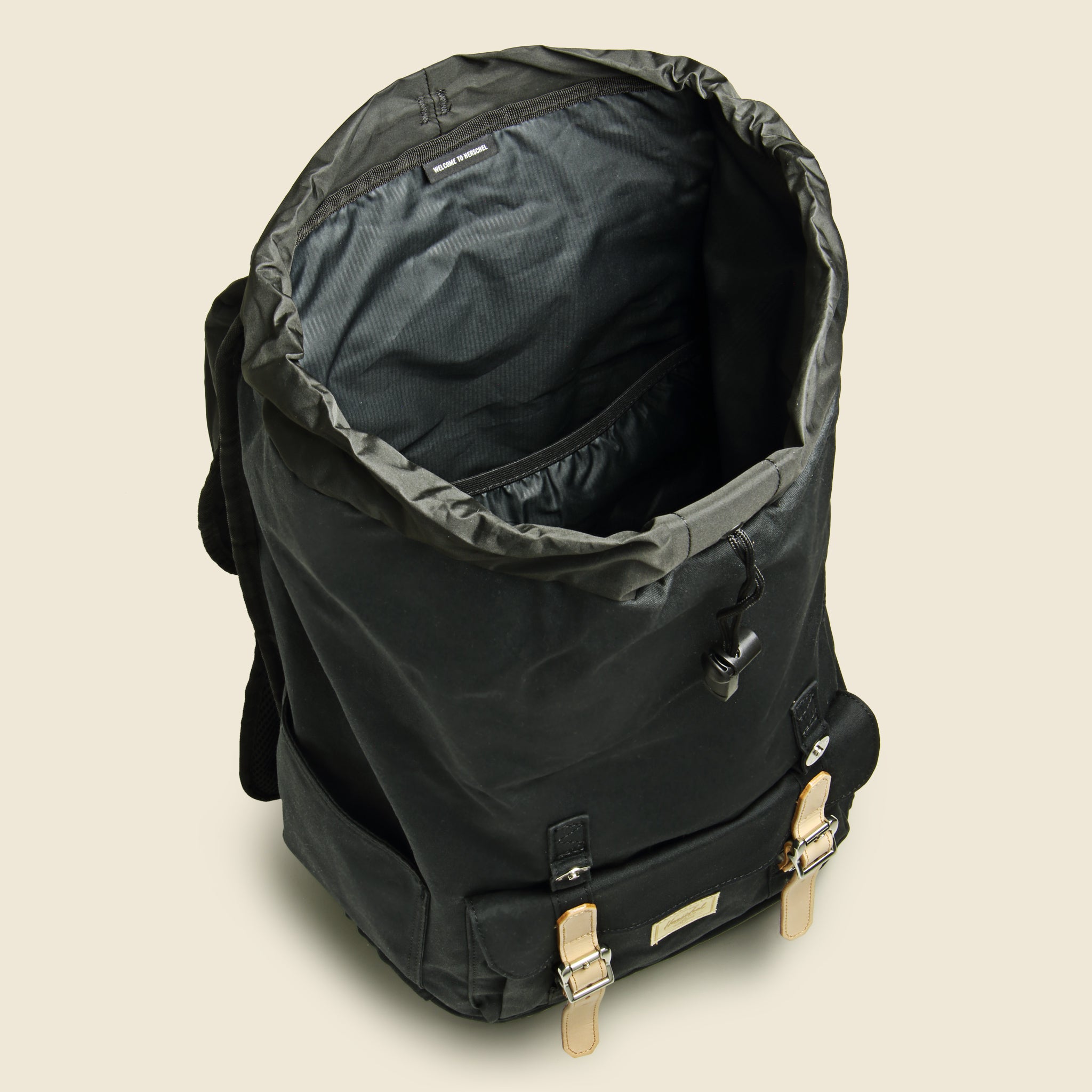 
                          Lil American Premium Cotton Backpack - Black - Herschel Supply Co - STAG Provisions - Accessories - Bags / Luggage
                        