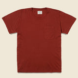 Laguna Pocket Tee - Rojo - House of LAND - STAG Provisions - Tops - S/S Tee