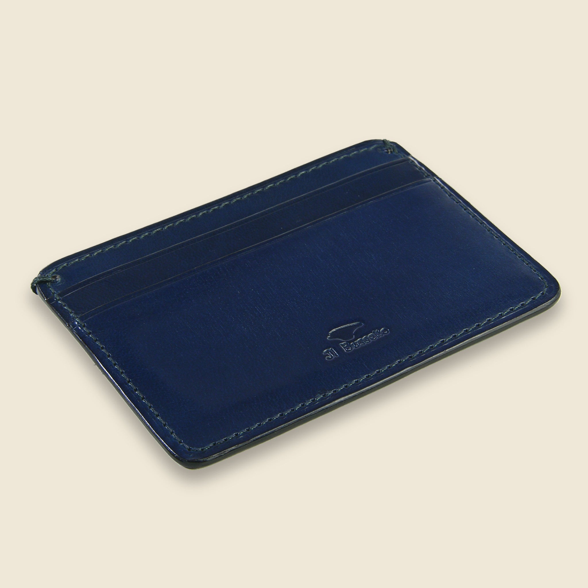 
                          Credit Card Case - Navy - Il Bussetto - STAG Provisions - Accessories - Wallets
                        