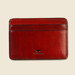 Credit Card Case - Cherry - Il Bussetto - STAG Provisions - Accessories - Wallets