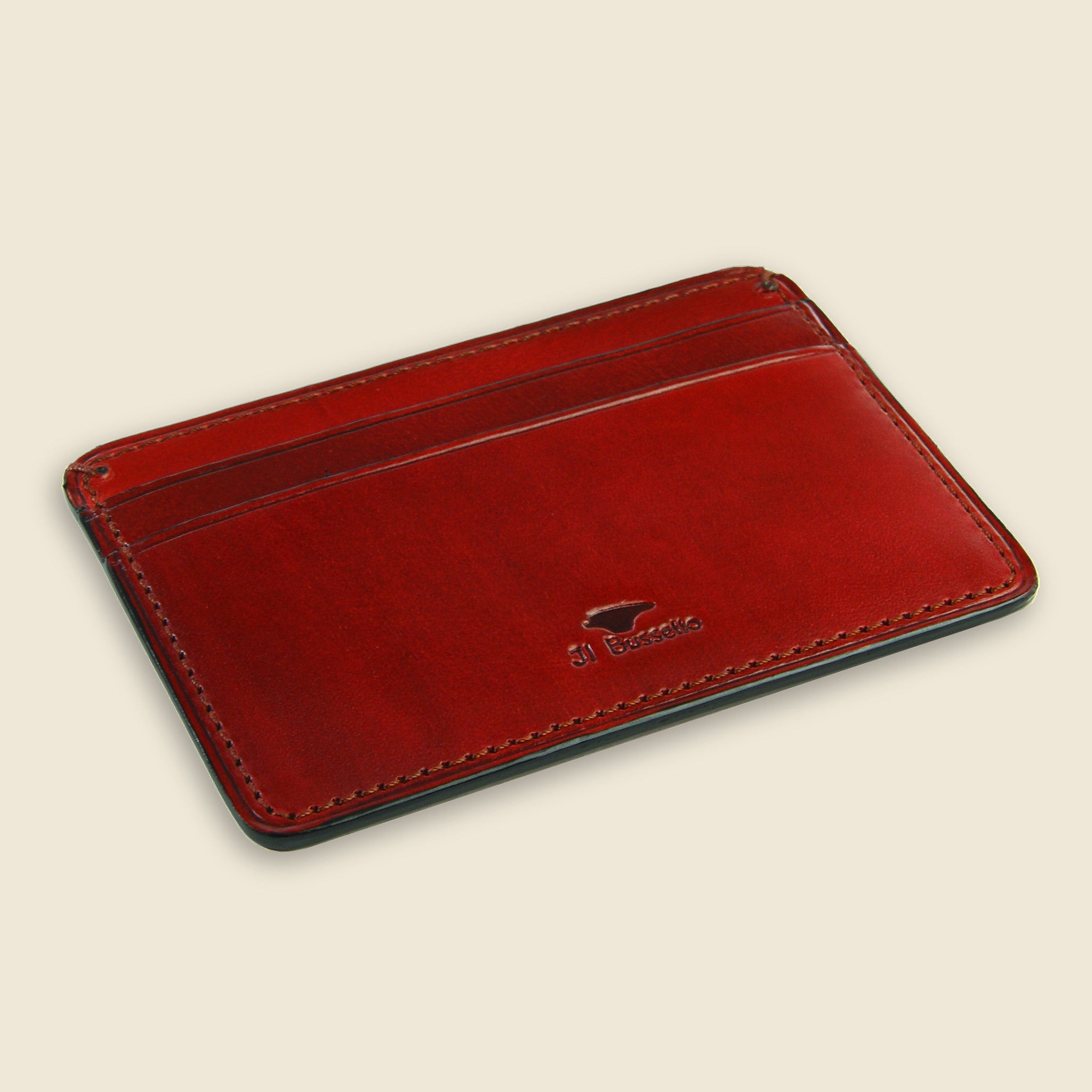 
                          Credit Card Case - Cherry - Il Bussetto - STAG Provisions - Accessories - Wallets
                        