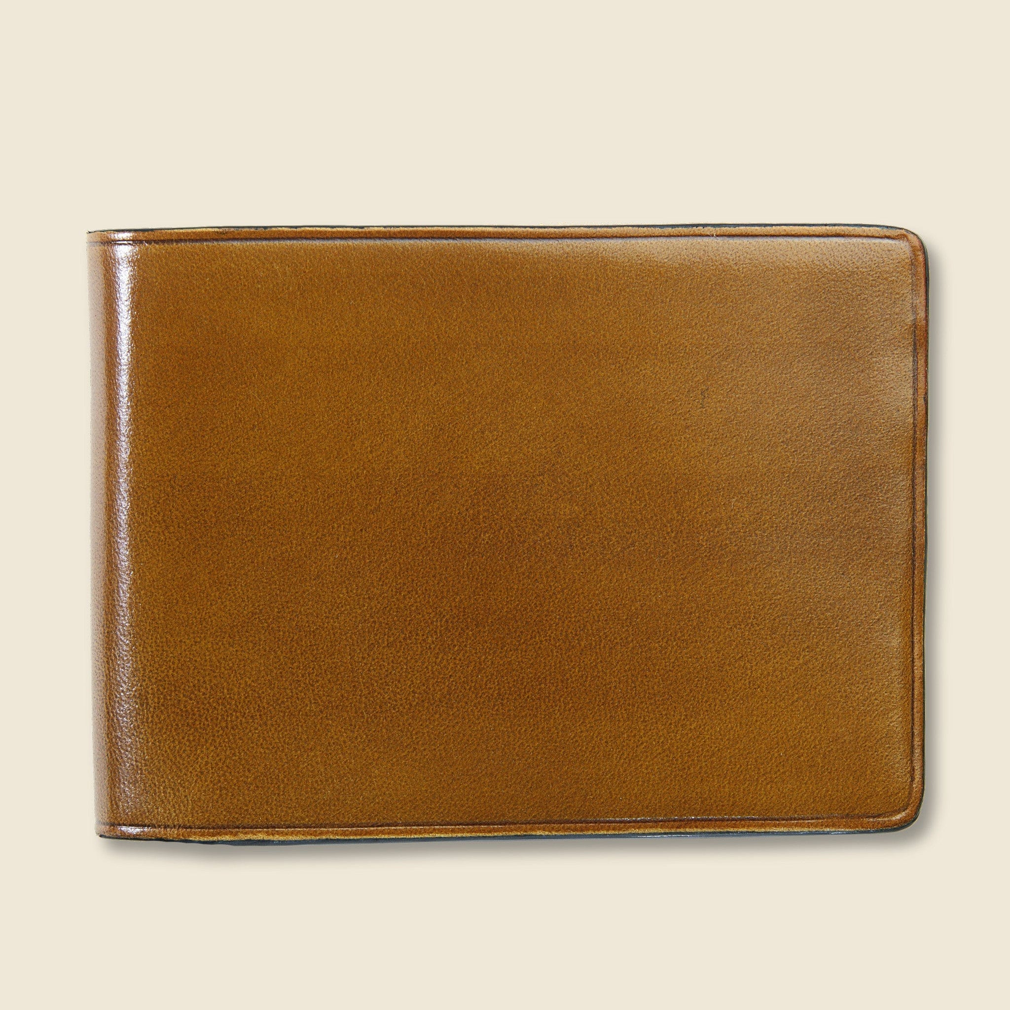 Small Bi-Fold Wallet - Light Brown